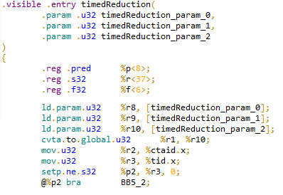 Syntax highlighting